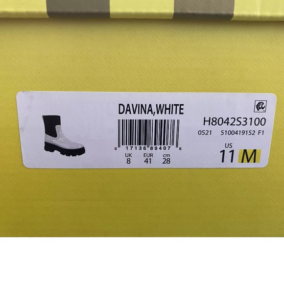 CIRCUS BY SAM EDELMAN- Davina Cap Toe Bootie-Women's Size:11- Color: White-NEW!! - Picture 3 of 12